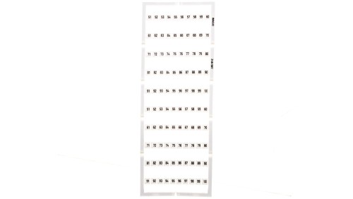 Oznaczniki Mini-WSB 2x 51-100 biały 248-507 /5szt./