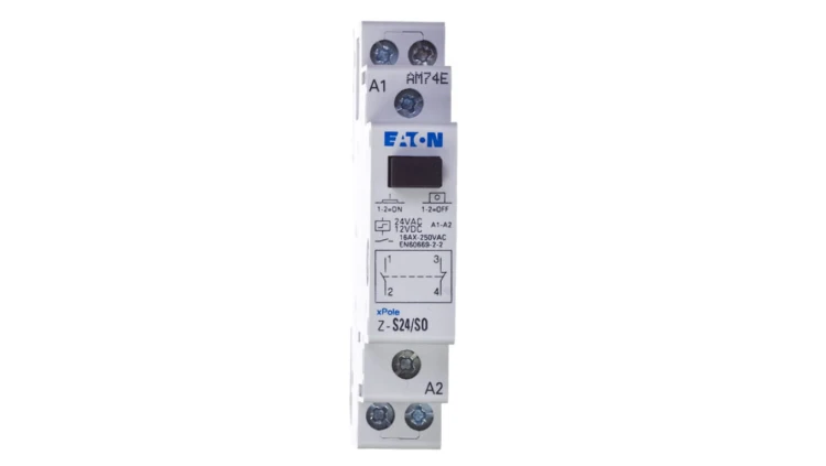 Przekaźnik impulsowy 16A 12V DC 24V AC 1Z 1R Z-S24/SO 265539