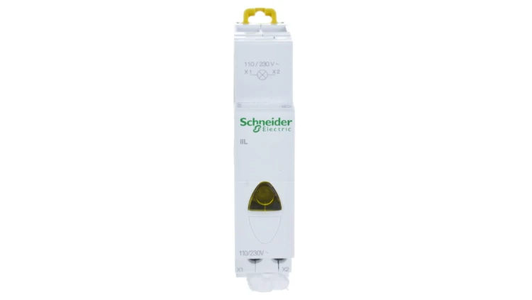 Lampka modułowa 1-fazowa żółta 110-230V AC iIL A9E18324