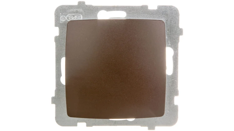 KARO Łącznik pojedynczy czekoladowy metalik ŁP-1S/m/40