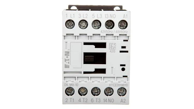 Stycznik mocy 9A 3Z 42VAC 1Z 0R DILM9-10(42V50HZ,48V60HZ) 276686