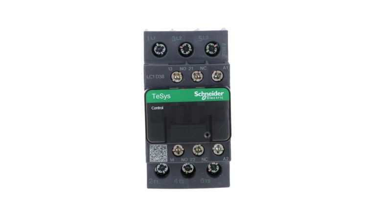 TeSys Deca Stycznik mocy 38A 3P 400V AC 1Z 1R LC1D38V7