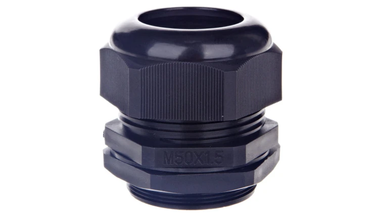 Dławnica kablowa poliamidowa M50 IP68 DP-EN 50 HM BK czarna E03DK-01040126001
