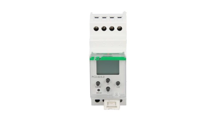 Zegar programowalny szkolny impulsowy 16A 1P 24-264 V AC/DC PCZ-523