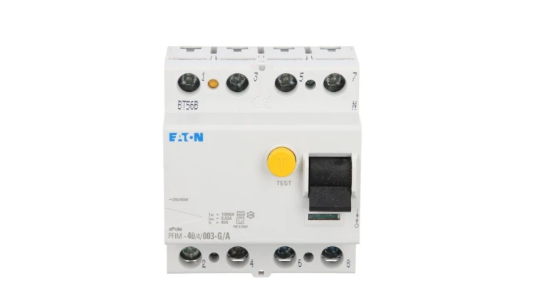 Wyłącznik różnicowoprądowy 4P 40A 0,03A typ G/A 10kA PFIM-40/4/003-G/A-MW 235454