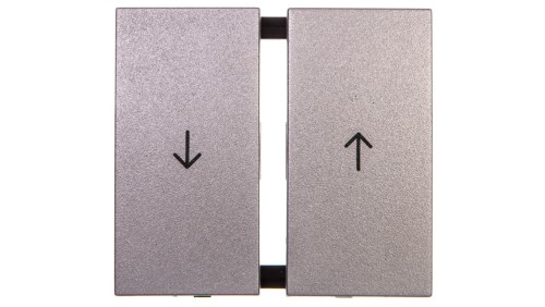 Berker B.7 Glas Klawisze z symbolem Strzałka” aluminium 16251404