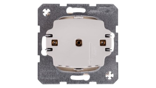 Berker/B.Kwadrat Gniazdo Schuko 16A IP20 kremowe połysk S.1 47438982