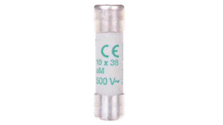 Wkładka bezpiecznikowa cylindryczna 10x38mm 16A aM 500V LF316M