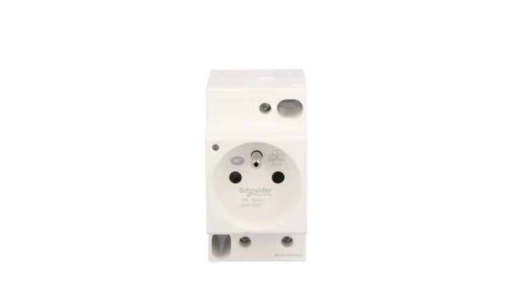 Gniazdo modułowe serwisowe 2P+Z 16A LED A9A15307