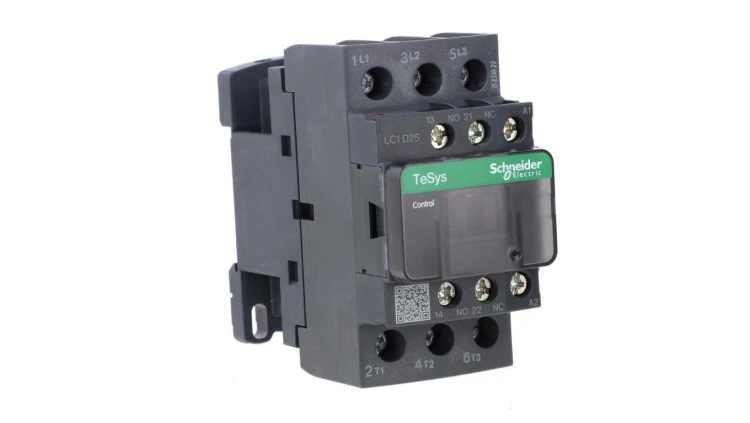 TeSys Deca Stycznik mocy 25A 3P 24V AC 1Z 1R LC1D25B7