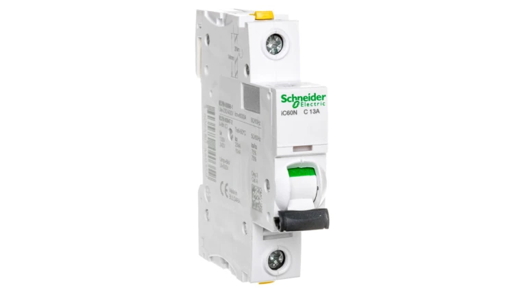 Wyłącznik nadprądowy 1P C 13A 6kA AC iC60N-C13 Acti9 A9F04113