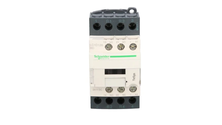 TeSys Deca Stycznik mocy 25A 4P 24V DC 1Z 1R LC1D128BD