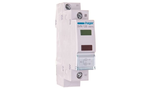 Lampka modułowa 3-fazowa zielona/czerwona 230V AC SVN126