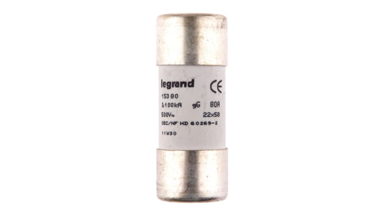 Wkładka bezpiecznikowa cylindryczna 22x58mm 80A gL 500V HPC 015380