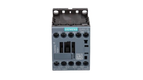 Stycznik mocy 7A 3P 24V AC 1Z 0R S00 3RT2015-1AB01