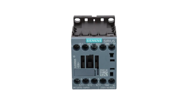 Stycznik mocy 7A 3P 230V AC 1Z 0R S00 3RT2015-1AP01