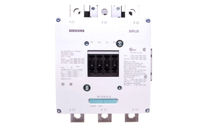 Stycznik mocy 400A 3P 220-240V AC 2Z 2R S12 3RT1075-6AP36