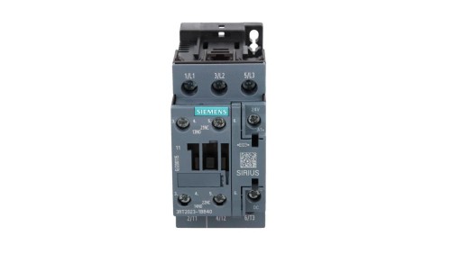 Stycznik mocy 9A 3P 24V DC 1Z 1R S0 3RT2023-1BB40