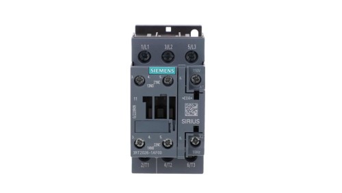 Stycznik mocy 25A 3P 110V AC 1Z 1R S0 3RT2026-1AF00
