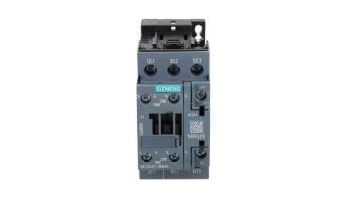 Stycznik mocy 32A 3P 24V DC 1Z 1R S0 3RT2027-1BB40