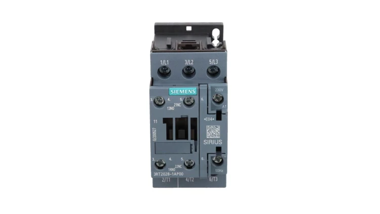 Stycznik mocy 38A 3P 230V AC 1Z 1R S0 3RT2028-1AP00
