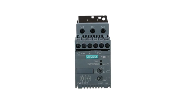 Softstart 3-fazowy 200-480VAC 6,5A 3kW/400V Uc=110-230V AC/DC S00 3RW3016-1BB14