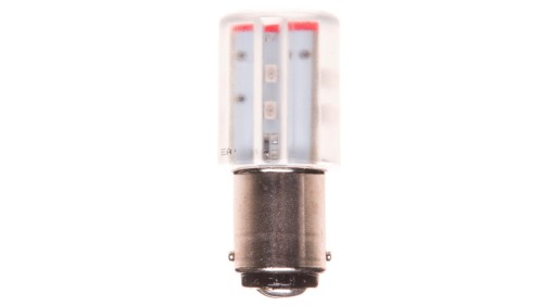 Dioda LED BA15d żółta 24V AC_DC 8WD4428-6XD