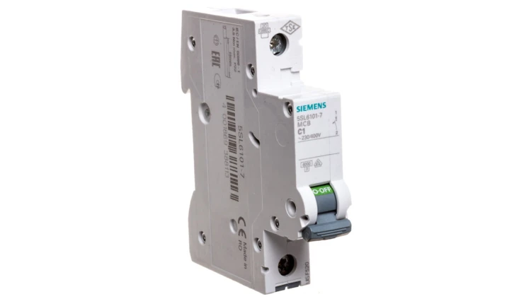 Wyłącznik nadprądowy 1P C 1A 6kA AC SENTRON 5SL6101-7