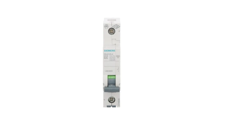Wyłącznik nadprądowy 1P B 25A 6kA AC SENTRON 5SL6125-6