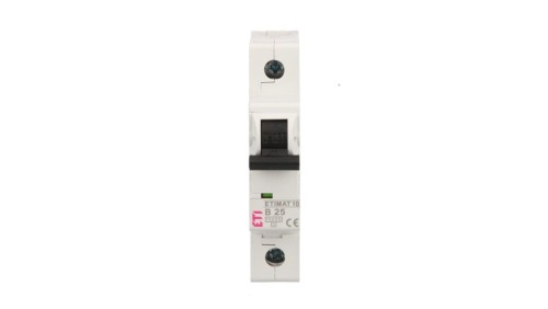 Wyłącznik nadprądowy 1P B 25A 10kA AC ETIMAT10 002121718