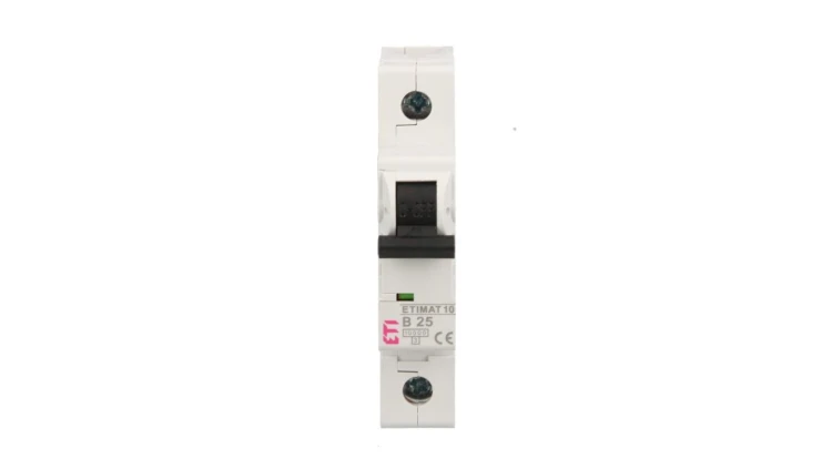 Wyłącznik nadprądowy 1P B 25A 10kA AC ETIMAT10 002121718
