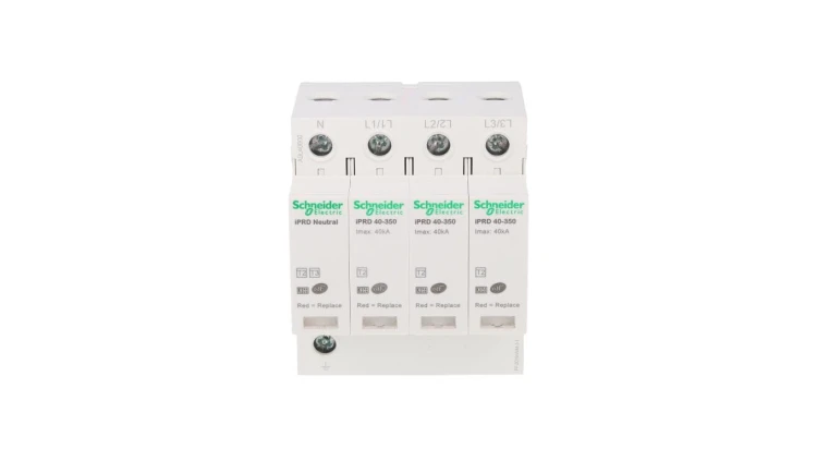 Ogranicznik przepięć Typ T2 3P+N 40kA iPRD-40-40kA-350V-3PN A9L40600