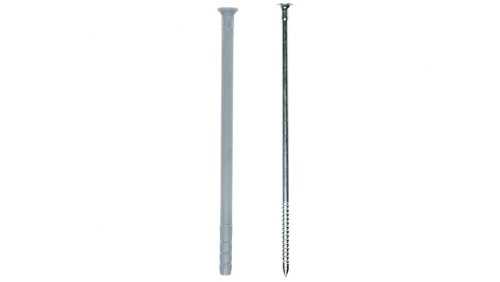 Kołek wbijany nylonowy szybkiego montażu z lejkiem Koelner FX-08L160 8 × 160 mm /opakowanie kartonowe 50 szt./