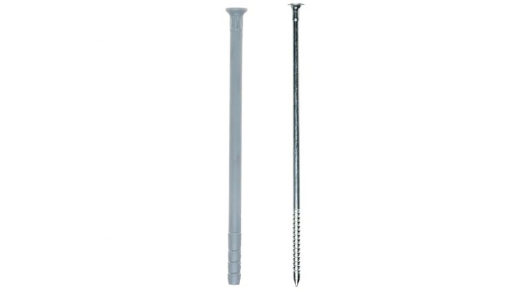 Kołek wbijany nylonowy szybkiego montażu z lejkiem Koelner FX-08L160 8 × 160 mm /opakowanie kartonowe 50 szt./