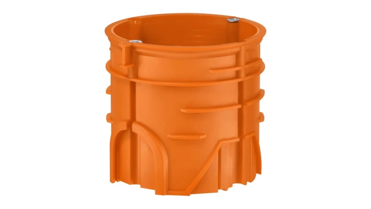 Puszka podtynkowa do łączenia fi 60mm głęboka z wkrętami ZZ60DFw 33267008 /50szt./