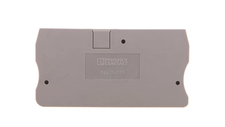 Ścianka końcowa 69,5x2,2x36mm szara D-ST 6 3030433