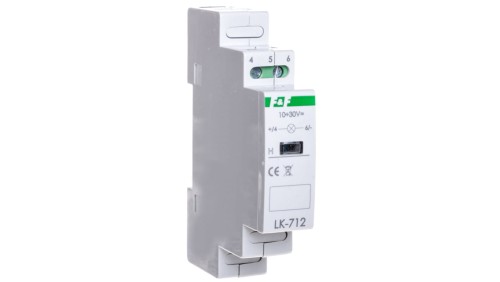Lampka modułowa 1-fazowa niebieska LK-712B-10-30V