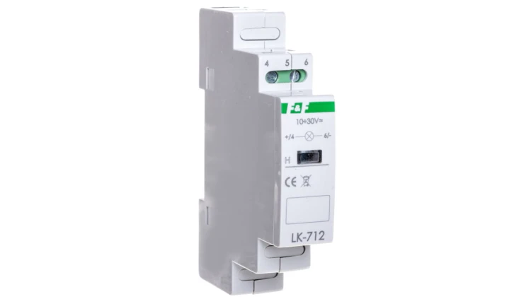 Lampka modułowa 1-fazowa niebieska LK-712B-10-30V