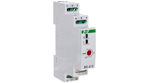 Przekaźnik bistabilny 1P 16A 230V AC Inrush, BIS-413-LED