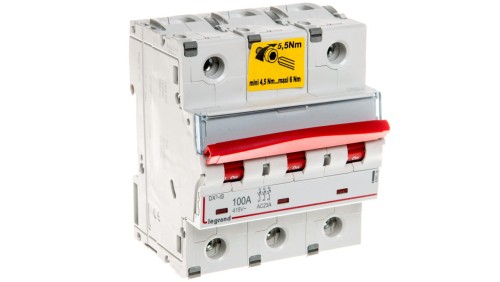 Rozłącznik modułowy 100A 3P 25kA FRX403 406538