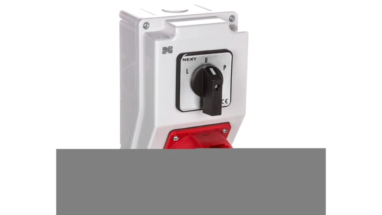 RS-Z rozdzielnica siłowa wyłącznik L-0-P 3P+N+Z 32A szary 6274-20