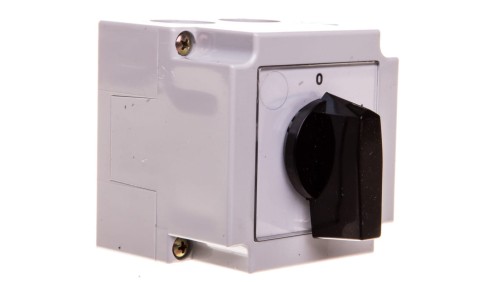 Łącznik krzywkowy 0-1 4P 10A w obudowie 4G10-92-PK R014 63-840398-011