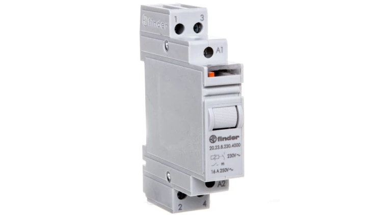Przekaźnik impulsowy 1Z 1R 16A 230V AC AgSnO2 20.23.8.230.4000