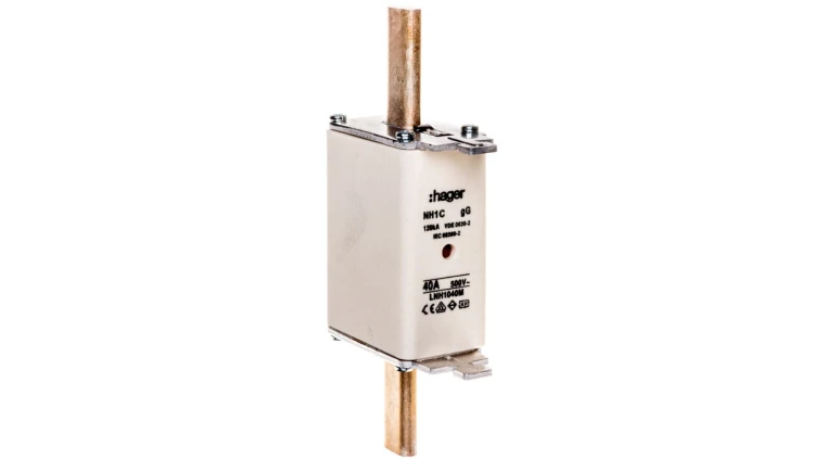Wkładka bezpiecznikowa NH1C 40A 500V gG LNH1040M