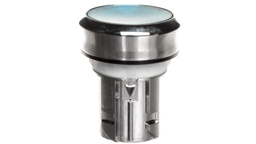 Napęd przycisku 22mm niebieski z podświetleniem z samopowrotem metalowy IP69k SIRIUS ACT 3SU1051-0AB50-0AA0