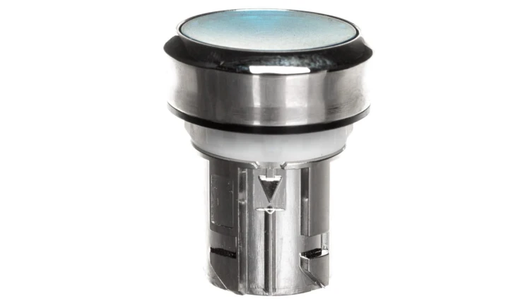 Napęd przycisku 22mm niebieski z podświetleniem z samopowrotem metalowy IP69k SIRIUS ACT 3SU1051-0AB50-0AA0