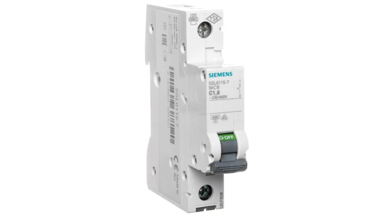 Wyłącznik nadprądowy 1P C 1,6A 6kA AC SENTRON 5SL6115-7