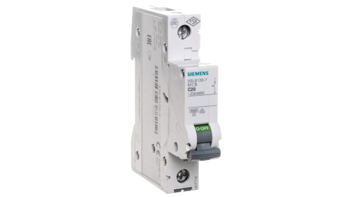 Wyłącznik nadprądowy 1P C 20A 6kA AC SENTRON 5SL6120-7