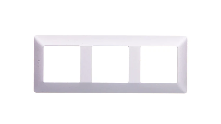 VALENA LIFE Ramka potrójna aluminium 754133