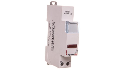 Lampka modułowa 1-fazowa LED czerwona 110/400V L401 412927